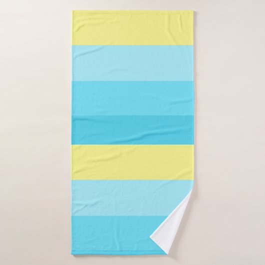 Serviette Baignoire Bleue De Luxe - Soft & Stylish (Serviette de bain)