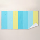 Serviette Baignoire Bleue De Luxe - Soft & Stylish (Serviette de bain)