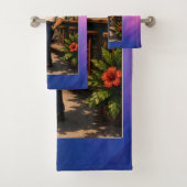 Serviette Bain Rockachibi Bruce Aurore (En situation)