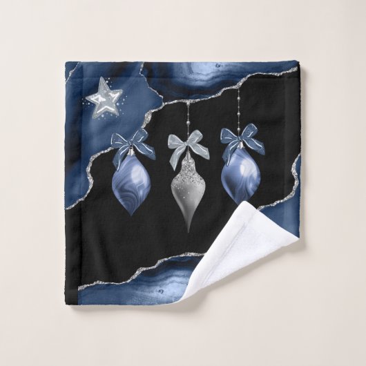 Serviette, Bain Set Minuit Noël (Gant de toilette)