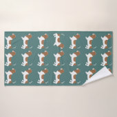 Serviette Basset Hound (Serviette de bain)