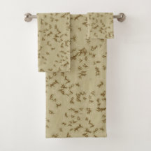 Serviette Beige Abrasions