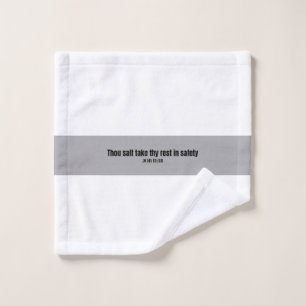Serviette Bible Écriture Prenez Votre Repos En Séc