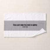 Serviette Bible Écriture Prenez Votre Repos En Séc (Serviette à main)