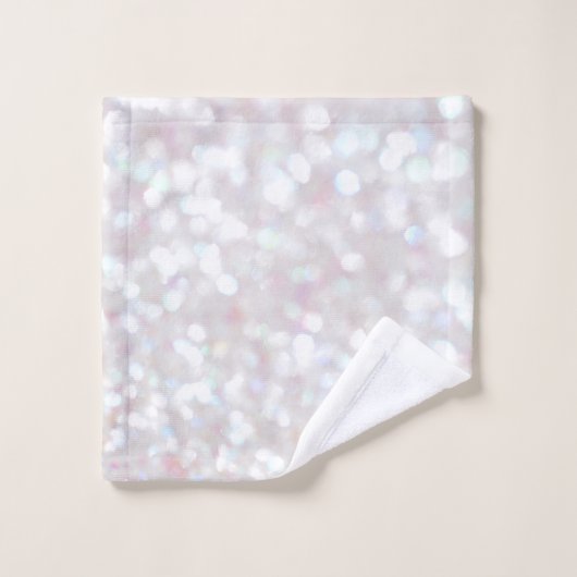 Serviette blanche à main (Gant de toilette)