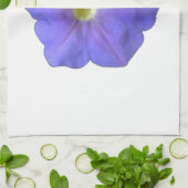 Serviette bleu Petunia (Plié)