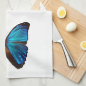 Serviette BLEUE À BULLETIN (Quart Plié)