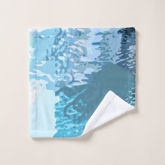 Serviette Blue Waves (Gant de toilette)