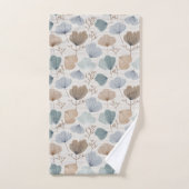 Serviette botanique douce printemps (Serviette à main)