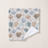 Serviette botanique douce printemps (Gant de toilette)