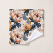 Serviette botanique florale picturale (Gant de toilette)