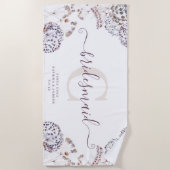 Serviette Bridesmaid Boho Beach (Devant)