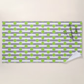 Serviette Bridesmaid Seersucker & Limes Fiesta Par (Devant)