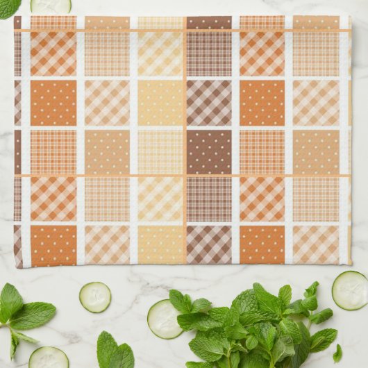 Serviette Brown Orange (Plié)