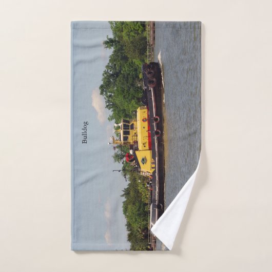 Serviette Bulldog (Serviette à main)