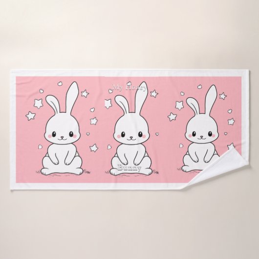 Serviette Bunny (Serviette de bain)