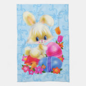 Serviette Bunny de Pâques (Vertical)