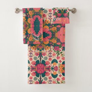 Serviette-cadeau fonctionnelle Floral Bridesmaid