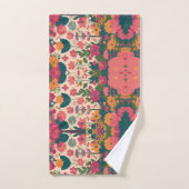 Serviette-cadeau fonctionnelle Floral Bridesmaid (Serviette à main)