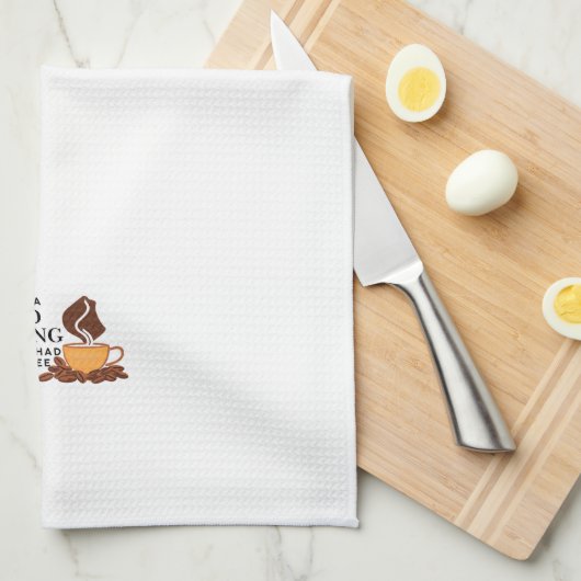 Serviette café (Quart Plié)