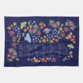 Serviette Calendrier du jardin de minuit (Horizontal)