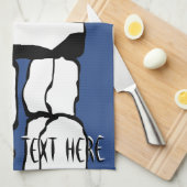 Serviette Canada personnalisée Serviette de thé Va (Quart Plié)