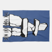 Serviette Canada personnalisée Serviette de thé Va (Horizontal)