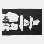 Serviette Canada personnalisée Serviette de thé Va (Horizontal)