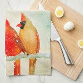 Serviette Cardinal (Quart Plié)