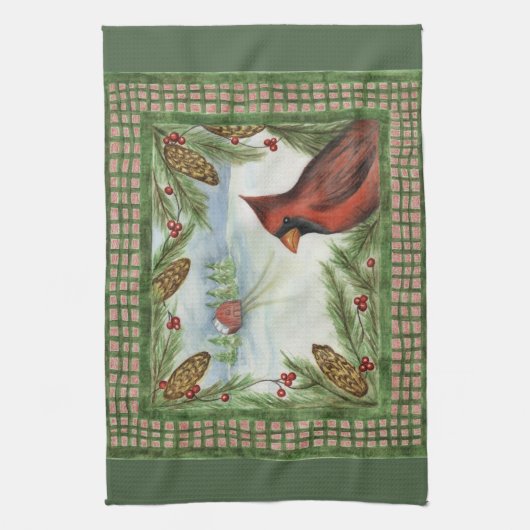 Serviette Cardinal (Vertical)