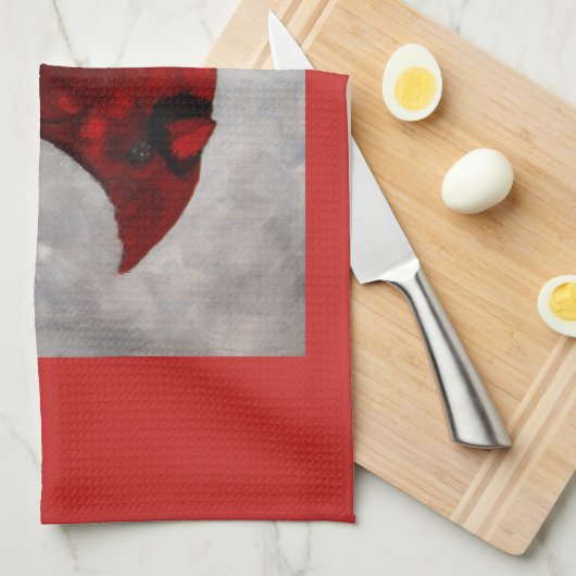 Serviette Cardinal (Quart Plié)