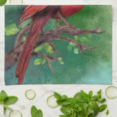 Serviette Cardinal Bird Kitchen (Plié)