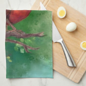Serviette Cardinal Bird Kitchen (Quart Plié)