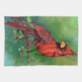 Serviette Cardinal Bird Kitchen (Horizontal)