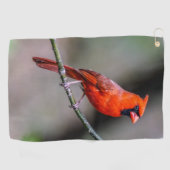 Serviette cardinale de golf (Horizontal)