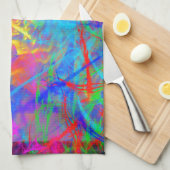 Serviette Chaos Couleur (Quart Plié)