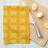 Serviette Chartreuse Ghosties (Quart Plié)
