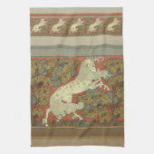 Serviette Cheval Art Nouveau (Vertical)