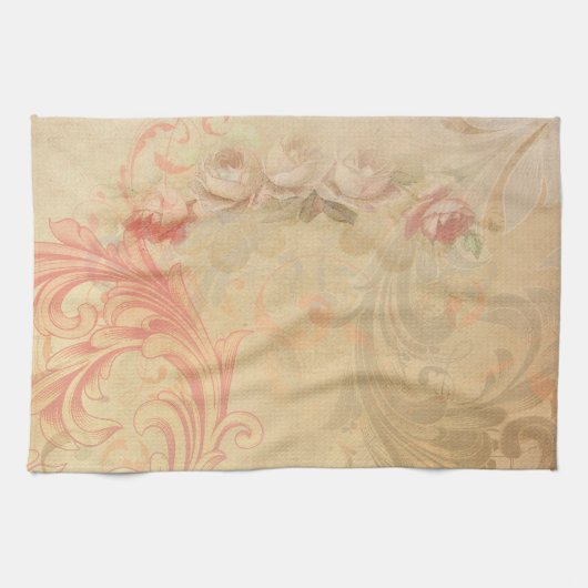 Serviette Chic Floral Shabby (Horizontal)