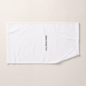 Serviette chrétienne Jésus t'aime (Serviette à main)