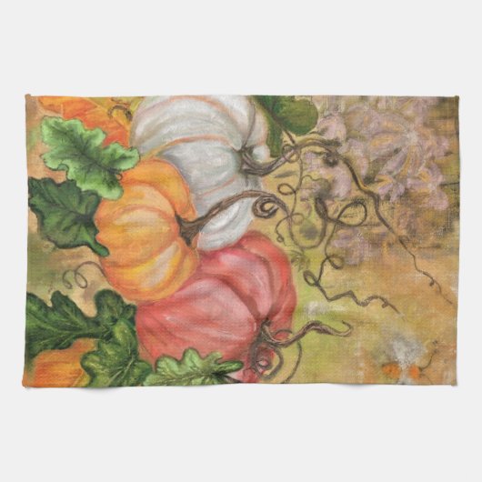 Serviette citrouille Halloween (Horizontal)