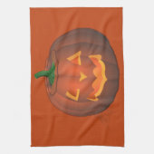 Serviette Citrouille Halloween Serviettes de thé J (Vertical)
