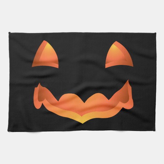 Serviette Citrouille Halloween Serviettes de thé J (Horizontal)