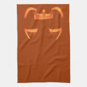 Serviette Citrouille Halloween Serviettes de thé J (Vertical)