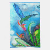 Serviette COLÉOPTÈRE SAPHIR BLEU (Vertical)