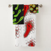 Serviette Color Burst (En situation)