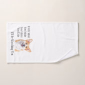 Serviette Corgi Dish (Serviette à main)