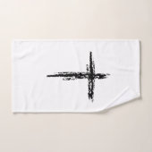 Serviette croisée (Serviette à main)