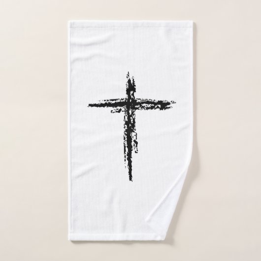 Serviette croisée (Serviette à main)