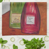 Serviette Cuisine À Vin ! (Plié)